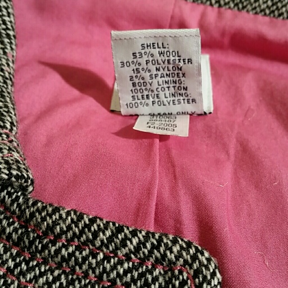 GAP Gray Pink Blazer Jacket - Picture 8 of 8